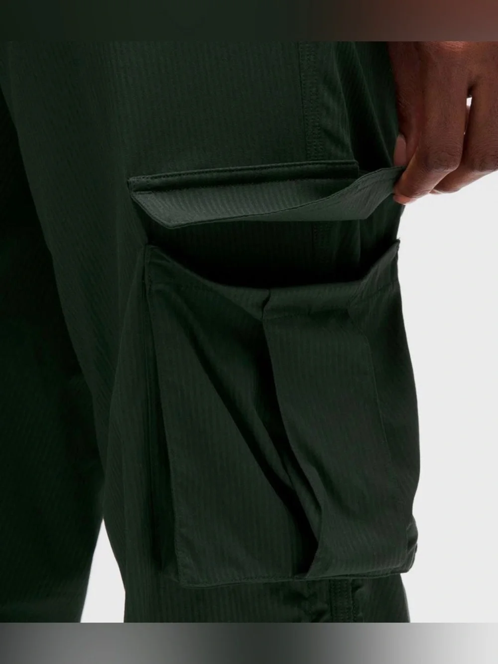 Lululemon Dance Studio Relaxed Fit MidRise Cargo Pant Sz XS Rainforest Green NWT - Picture 2 of 4